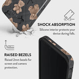 Burga iPhone 16e/iPhone 17e Tough BFF -kuori