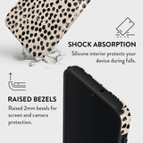 Burga Samsung Galaxy A16 Tough -suojakuori, Almond Latte