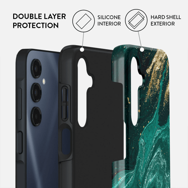 Burga Samsung Galaxy A16 kuori Tough Emerald Pool