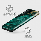 Burga Samsung Galaxy A16 kuori Tough Emerald Pool