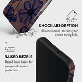 Burga Samsung Galaxy A16 Tough Velvet Night -suojakuori