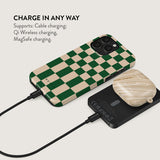 Burga Powerbank MagSafe 5000 mAh Ivy League Harmaa