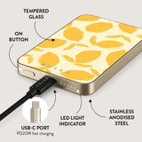 Burga Powerbank MagSafe 5000 mAh Sitruunatorttu