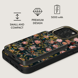 Burga Power Bank MagSafe 5000 mAh Bloomy Garden