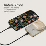 Burga Powerbank MagSafe 5000 mAh Bloomy Garden Kulta