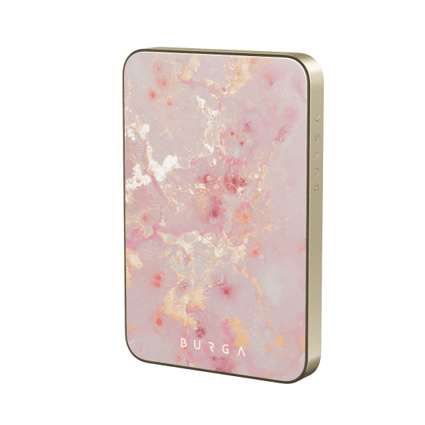 Burga Powerbank MagSafe 5000 mAh Golden Coral kulta