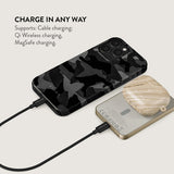 Burga Powerbank MagSafe 5000 mAh Night Black Camo Kulta