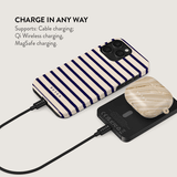 Burga Powerbank MagSafe 5000 mAh Old Money Harmaa