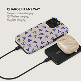 Burga Powerbank MagSafe 5000 mAh Love Me Right Harmaa