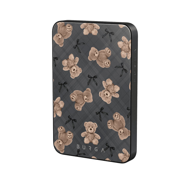 Burga Powerbank MagSafe 5000 mAh BFF Harmaa