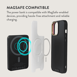 Burga Powerbank MagSafe 5000 mAh Magneettinen