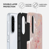 Burga Samsung Galaxy A56 Kuori Tough Golden Coral