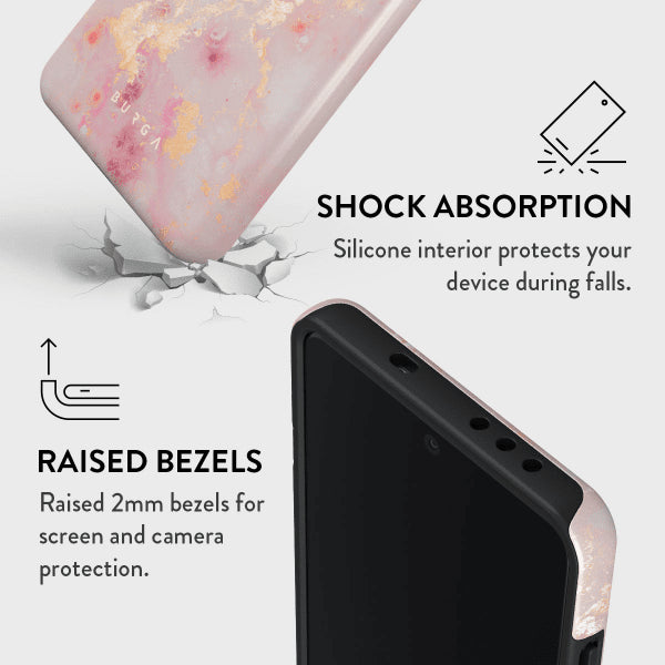 Burga OnePlus 13 Suojakuori Tough Golden Coral