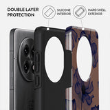 Burga OnePlus 13 Suojakuori Tough Velvet Night