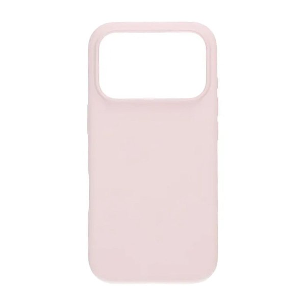 Rvelon iPhone 17 Pro Max Silikonikuori MagSafe Vaaleanpunainen