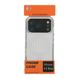 iPhone 17 Pro Kotelo Aaltopahvi MagSafe Hopea