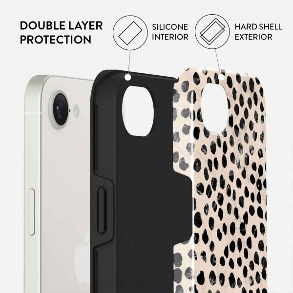 Burga iPhone 16e/iPhone 17e Tough MagSafe -suojakuori, Almond Latte