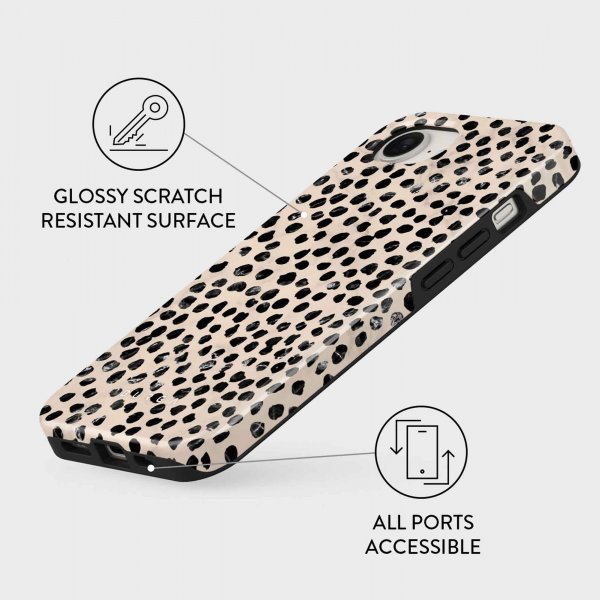 Burga iPhone 16e/iPhone 17e Tough MagSafe -suojakuori, Almond Latte