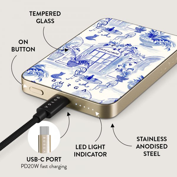 Burga Powerbank MagSafe 5000 mAh Sobremesa Kulta