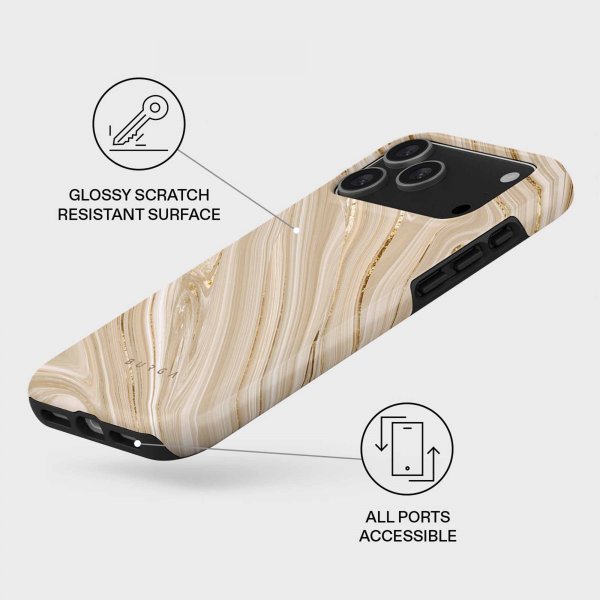 Burga iPhone 17 Pro Tough MagSafe -suojakuori Full Glam