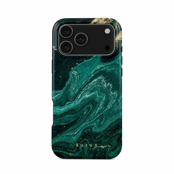 Burga iPhone 17 Pro Tough MagSafe -kuori, Emerald Pool
