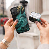 Burga iPhone 17 Pro Max kuoret Tough MagSafe Emerald Pool