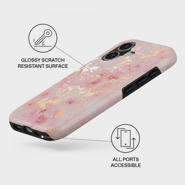 Burga iPhone 17 -kuoret Tough MagSafe Golden Coral