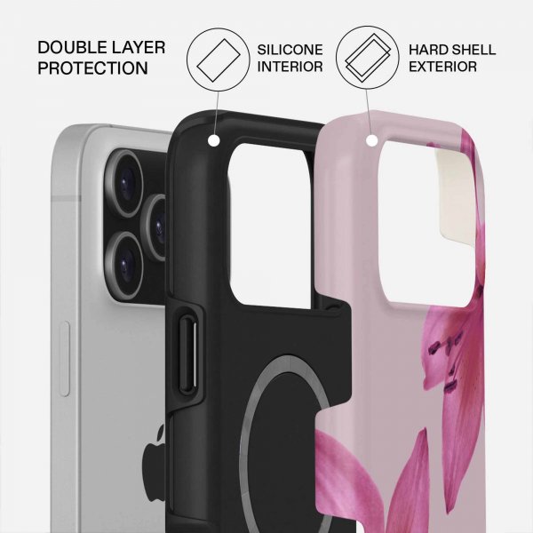 Burga iPhone 17 Pro Tough MagSafe -kuori Fragile Beauty