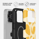 Burga iPhone 17 Pro Max kuoret Tough MagSafe Lemon Tart