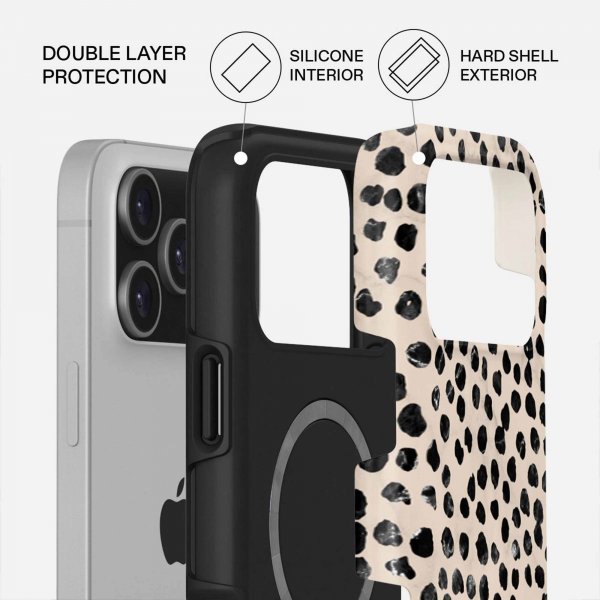 Burga iPhone 17 Pro Max Kuori Tough MagSafe Almond Latte