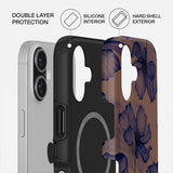 Burga iPhone 17 -suojakuori Tough MagSafe Velvet Night