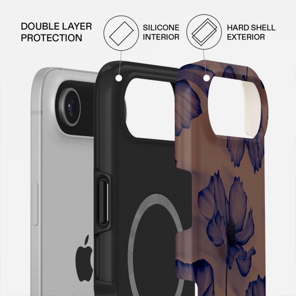 Burga iPhone Air -kuori, Tough MagSafe Velvet Night