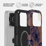 Burga iPhone 17 Pro Tough MagSafe -kuori Velvet Night