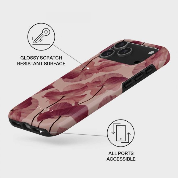 Burga iPhone 17 Pro Max -suojakuori Tough MagSafe Tender Kiss