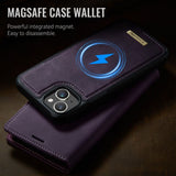 CaseMe iPhone 15 Kotelo C49 Series Violetti