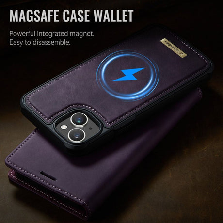 CaseMe iPhone 15 Kotelo C49 Series Violetti