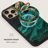 Burga Pidike MagSafe-puhelinrengas Emerald Pool