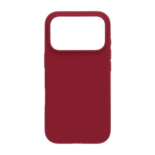 Rvelon iPhone 17 Pro Max Silikonikuori MagSafe Punainen