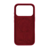 Rvelon iPhone 17 Pro Max Silikonikuori MagSafe Punainen