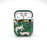 Richmond & Finch AirPods (1/2) Suojakuori Green Leopard