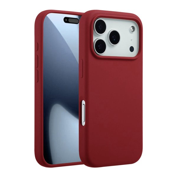 Rvelon iPhone 17 Pro -silikonikuori MagSafe, punainen
