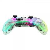 Deltaco Gaming Langaton Ohjain Nintendo Switchille Läpinäkyvä RGB