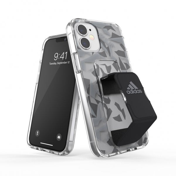 Adidas iPhone 12 Mini Kuori SP Grip Case Harmaa