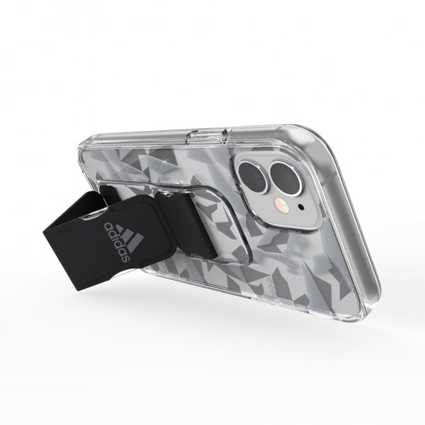 Adidas iPhone 12 Mini Kuori SP Grip Case Harmaa