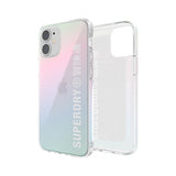 Superdry iPhone 12 Mini Kuori Snap Case Clear Holographic