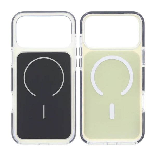 iPhone 17 Pro Max Kuori Bumper MagSafe Musta