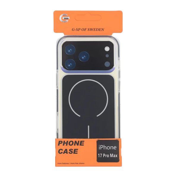 iPhone 17 Pro Max Kuori Bumper MagSafe Musta