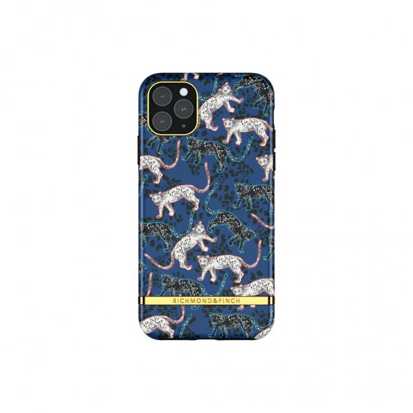 Richmond & Finch iPhone 11 Pro Max -kuori Blue Leopard