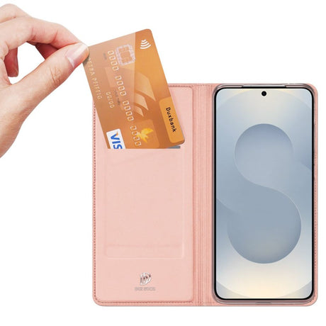 Dux Ducis Samsung Galaxy S26 Plus Kotelo Skin Pro Series Vaaleanpunainen