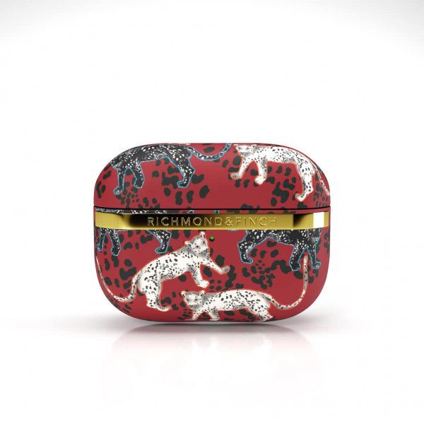 Richmond & Finch AirPods Pro -kuori, Samba Red Leopard